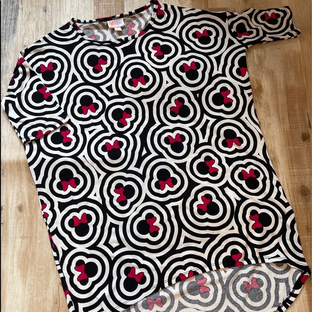 LuLaRoe XXS Minnie Mouse shirt